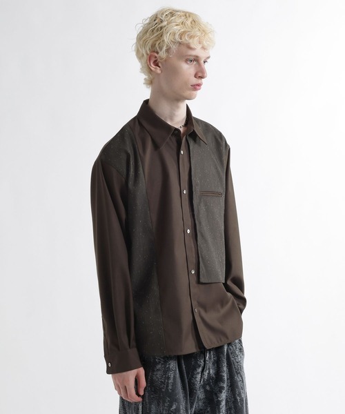 HARE(ハレ)の「【SET UP対応】アソートハイショクフラシシャツ(HARE)(シャツ/ブラウス・メンズ・ブラック・FREE)」の22枚目の写真