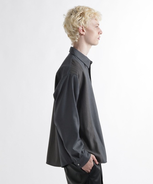 HARE(ハレ)の「【SET UP対応】アソートハイショクフラシシャツ(HARE)(シャツ/ブラウス・メンズ・ブラック・FREE)」の13枚目の写真