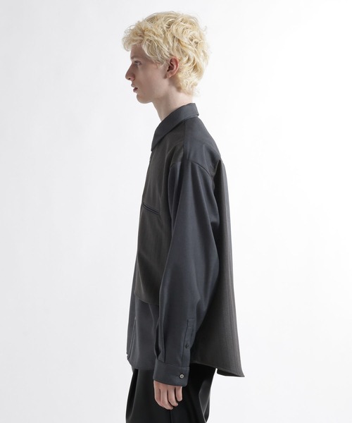 HARE(ハレ)の「【SET UP対応】アソートハイショクフラシシャツ(HARE)(シャツ/ブラウス・メンズ・ブラック・FREE)」の16枚目の写真