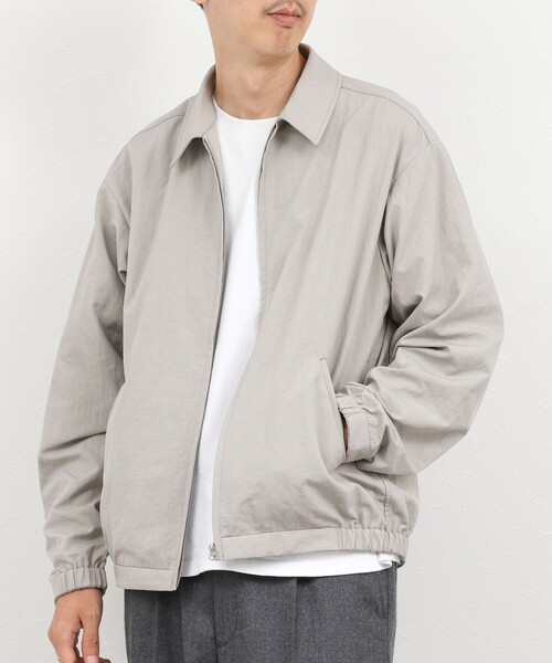 NOLLEY’S（ノーリーズ）の「ナイロンオックスジップブルゾン 26AW（ブルゾン・メンズ・レンガ/ベージュ/ブラック・M/L/S）」の15枚目の写真