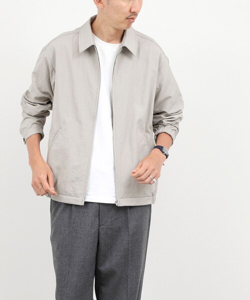 NOLLEY’S（ノーリーズ）の「ナイロンオックスジップブルゾン 26AW（ブルゾン・メンズ・レンガ/ベージュ/ブラック・M/L/S）」の17枚目の写真