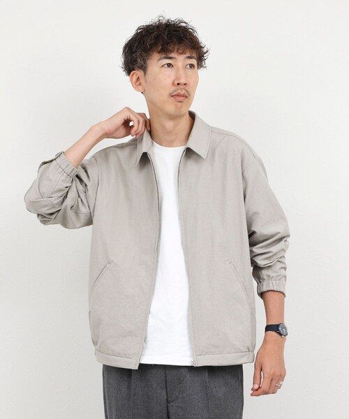 NOLLEY’S（ノーリーズ）の「ナイロンオックスジップブルゾン 26AW（ブルゾン・メンズ・レンガ/ベージュ/ブラック・M/L/S）」の19枚目の写真