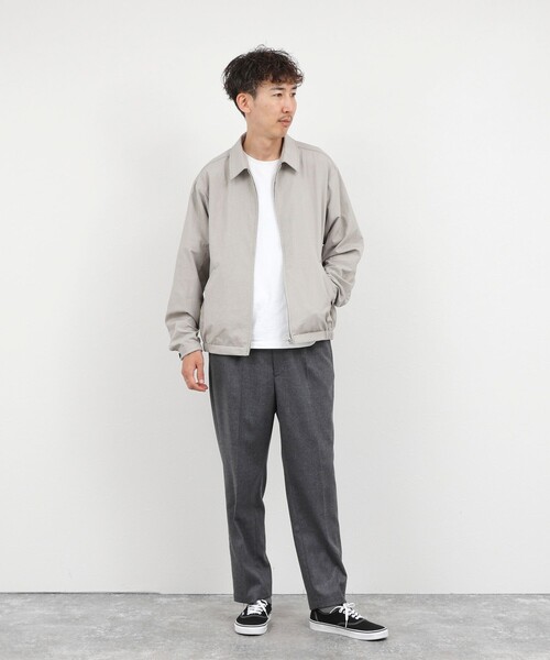 NOLLEY’S（ノーリーズ）の「ナイロンオックスジップブルゾン 26AW（ブルゾン・メンズ・レンガ/ベージュ/ブラック・M/L/S）」の22枚目の写真