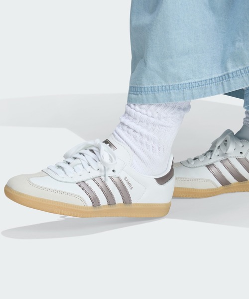 adidas(アディダス)の「【ZOZO限定】サンバ OG / SAMBA OG / アディダスオリジナルス adidas Originals(スニーカー・レディース・ホワイト・24.0cm/24.5cm/23.5cm/27.0cm/22.0cm/22.5cm/27.5cm/26.5cm/26.0cm/25.0cm/25.5cm/29.0cm/23.0cm/28.0cm/28.5cm)」の1枚目の写真