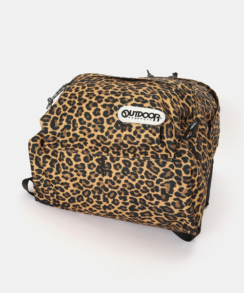 OUTDOOR PRODUCTS(アウトドアプロダクツ)の「452U MIDEIUM ex LEOPARD(バックパック/リュック・レディース・キャメル・FREE)」の4枚目の写真