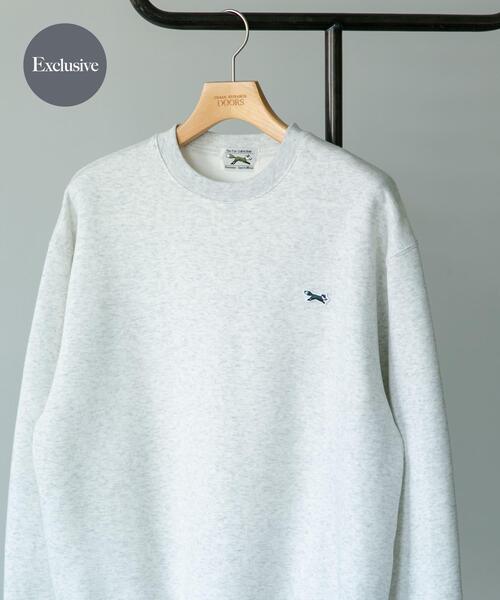 PENNEYS(ぺニーズ)の「『XLサイズ/WEB限定』『別注』PENNEYS×DOORS THE FOX クルーネックスウェット(スウェット・メンズ・グリーン/ブルー/チャコールグレー/グレー・LARGE/MEDIUM/X-LARGE)」の3枚目の写真