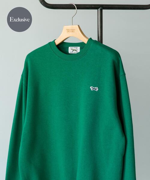 PENNEYS(ぺニーズ)の「『XLサイズ/WEB限定』『別注』PENNEYS×DOORS THE FOX クルーネックスウェット(スウェット・メンズ・グリーン/ブルー/チャコールグレー/グレー・LARGE/MEDIUM/X-LARGE)」の4枚目の写真