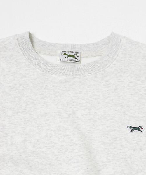 PENNEYS(ぺニーズ)の「『XLサイズ/WEB限定』『別注』PENNEYS×DOORS THE FOX クルーネックスウェット(スウェット・メンズ・グリーン/ブルー/チャコールグレー/グレー・LARGE/MEDIUM/X-LARGE)」の13枚目の写真