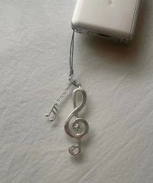 Vipoa（ヴィポア）の「Note motif keychain（キーホルダー）」