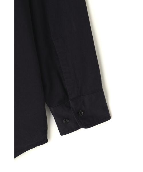 Y(ワイ)の「Y / ORGANIC COTTON HIGH DENSITY SATIN SH(シャツ/ブラウス・メンズ・ネイビー/ホワイト・MEDIUM)」の15枚目の写真
