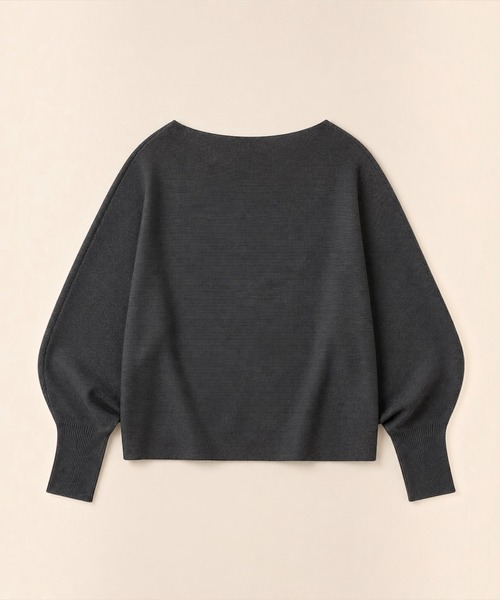 United store(ユナイテッドストア)の「ワンショルダールーズニットプルオーバー(ニット/セーター・レディース・ダークグレー/ホワイト/ブラック・FREE)」の17枚目の写真