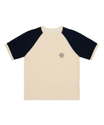 HANG OUT（ ）の「HANGOUT 蓮柄ラグランTシャツ（Tシャツ/カットソー）」