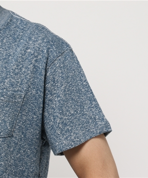 NATAL DESIGN（ネイタルデザイン）の「【ネイタルデザイン】V-ネックヘンプティーヘザー/V-NECK HEMP TEE HEATHER（Tシャツ/カットソー・メンズ・ネイビー/チャコールグレー/アッシュグレー・MEDIUM/X-SMALL/SMALL/LARGE）」の12枚目の写真