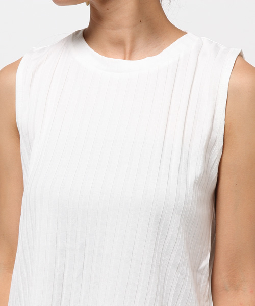 SLY（スライ）の「CUT RIB TOPS-S（Tシャツ/カットソー・レディース・ベージュ/ホワイト/ブラック/ライトブルー/ライトピンク・FREE）」の11枚目の写真