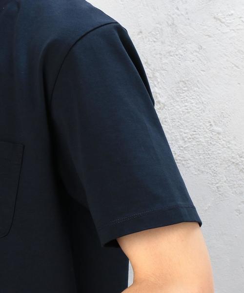 green label relaxing（グリーンレーベルリラクシング）の「KC DELAVE F/LYRD S/S Tシャツ◆（Tシャツ/カットソー・メンズ・ネイビー/ホワイト/ベージュ・SMALL/LARGE/MEDIUM）」の11枚目の写真