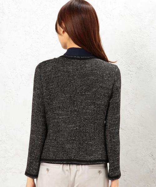 ノーカラージャケット グリーンレーベルリラクシング green label relaxing グリーンレーベルリラクシング レディース