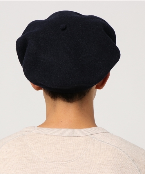 Denime(ドゥニーム)の「【MADE IN FRANCE】SOLID BERET/ベレー帽(キャスケット・メンズ・オフホワイト/グレー/ネイビー/マスタード/ワイン/ブラック・FREE)」の8枚目の写真
