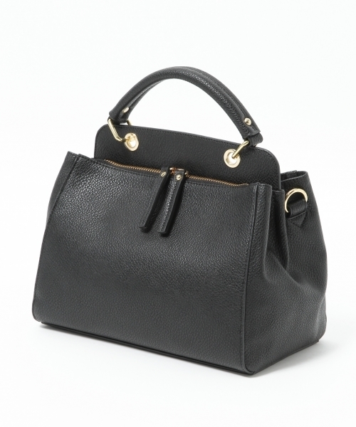 GLOBAL WORK（グローバルワーク）の「2WAYミニショルダー/737573（ショルダーバッグ・レディース・ブラック/ボルドー/ベージュ・FREE）」の4枚目の写真