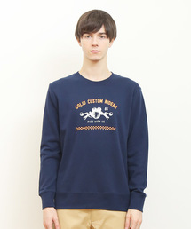 Design Tshirts Store graniph | ベーシックスウェット/ソリッドカスタムライダース(スウェット)