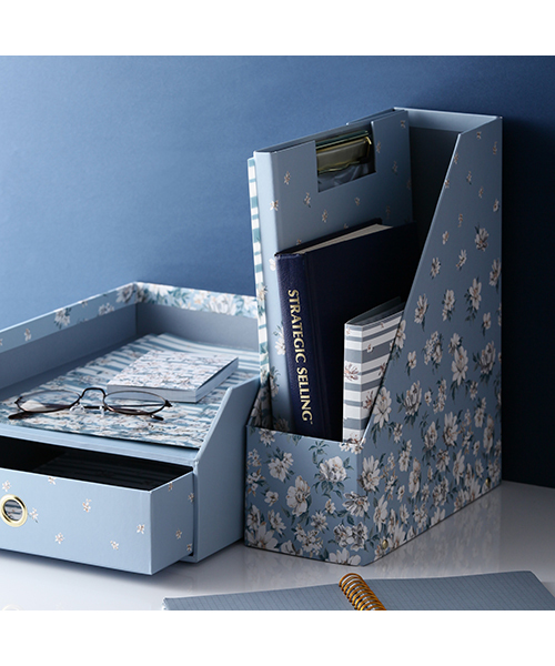 Francfranc フランフラン の 書類収納 ルボン ブルー ステーショナリー Wear