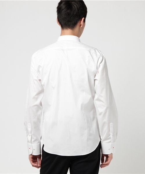 LOVELESS(ラブレス)の「【LOVELESS】MENS ネクタイプリントシャツ(シャツ/ブラウス・メンズ・ホワイト・3/2/1)」の3枚目の写真