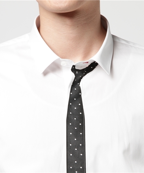 LOVELESS(ラブレス)の「【LOVELESS】MENS ネクタイプリントシャツ(シャツ/ブラウス・メンズ・ホワイト・3/2/1)」の4枚目の写真