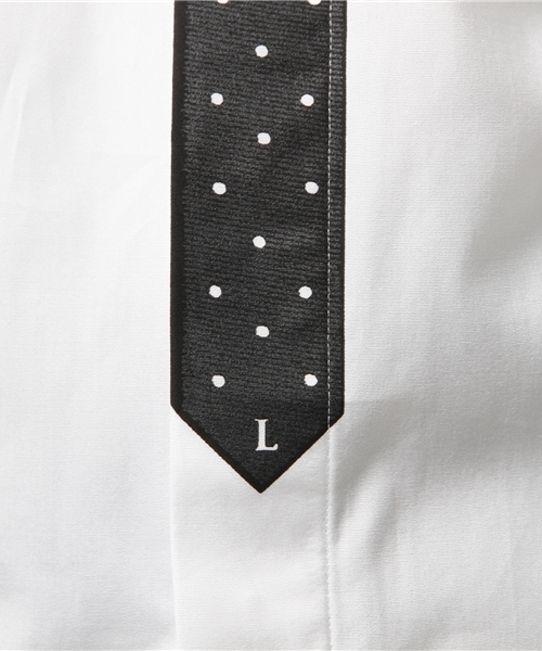 LOVELESS(ラブレス)の「【LOVELESS】MENS ネクタイプリントシャツ(シャツ/ブラウス・メンズ・ホワイト・3/2/1)」の7枚目の写真