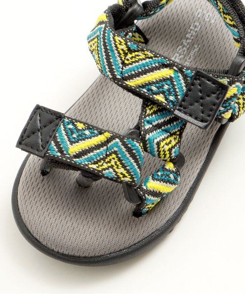 Ampersand（アンパサンド）の「ベルトサンダル（サンダル・キッズ・グレー/ブラック・18/13/16/15 /14/17/19）」の8枚目の写真