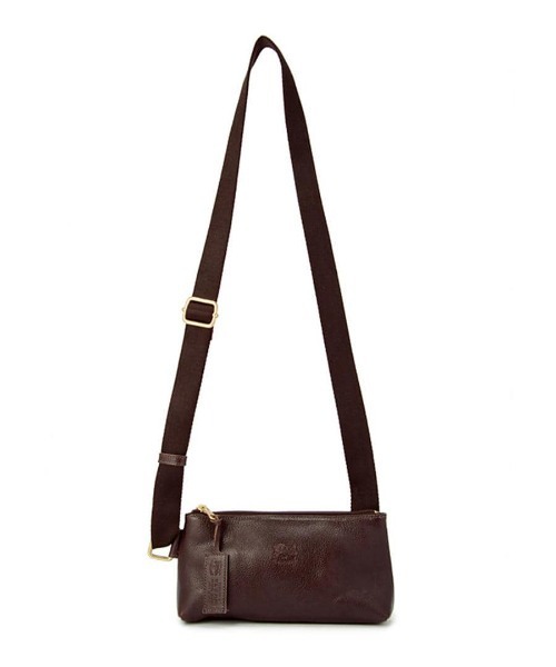 IL BISONTE（イルビゾンテ）の「IL BISONTE / ORIGINAL LEATHER / SHOULDER BAG（ショルダーバッグ・レディース・ライトブラウン/ナチュラル/ブラック/ダークブラウン/ネイビー/サンドベージュ/オレンジ/オリーブ/グリーン/レンガ/レッド・FREE）」の3枚目の写真