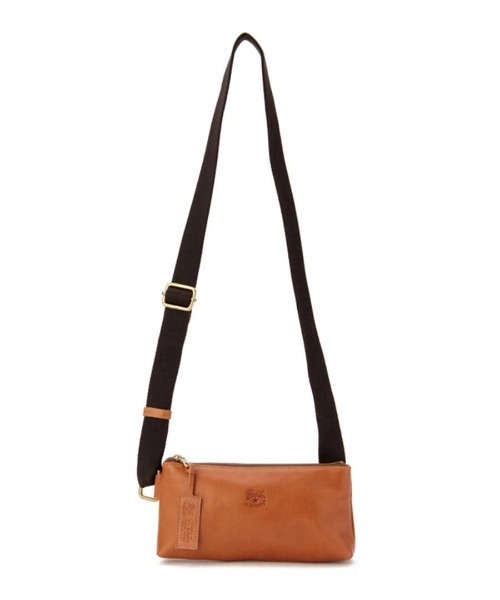 IL BISONTE（イルビゾンテ）の「IL BISONTE / ORIGINAL LEATHER / SHOULDER BAG（ショルダーバッグ・レディース・ライトブラウン/ナチュラル/ブラック/ダークブラウン/ネイビー/サンドベージュ/オレンジ/オリーブ/グリーン/レンガ/レッド・FREE）」の4枚目の写真