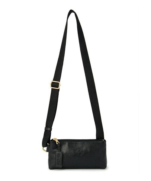 IL BISONTE（イルビゾンテ）の「IL BISONTE / ORIGINAL LEATHER / SHOULDER BAG（ショルダーバッグ・レディース・ライトブラウン/ナチュラル/ブラック/ダークブラウン/ネイビー/サンドベージュ/オレンジ/オリーブ/グリーン/レンガ/レッド・FREE）」の2枚目の写真