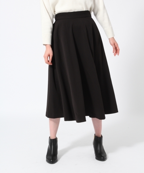 GLOBAL WORK（グローバルワーク）の「TRカラーフレアスカート/776091（スカート・レディース・グリーン/レッド/ブラック・LARGE/MEDIUM）」の2枚目の写真