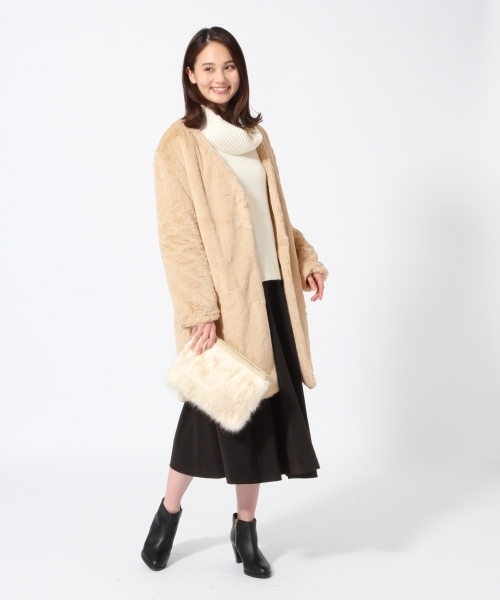 GLOBAL WORK（グローバルワーク）の「TRカラーフレアスカート/776091（スカート・レディース・グリーン/レッド/ブラック・LARGE/MEDIUM）」の4枚目の写真