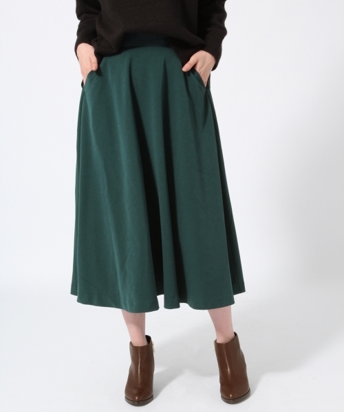 GLOBAL WORK（グローバルワーク）の「TRカラーフレアスカート/776091（スカート・レディース・グリーン/レッド/ブラック・LARGE/MEDIUM）」の13枚目の写真