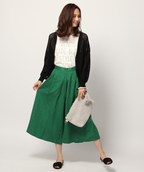 GLOBAL WORK（グローバルワーク）の「リネンタックガウチョ/784149