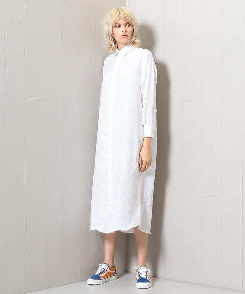INDIVIDUALIZED SHIRTS シャツワンピース レディース インディビジュアライズドシャツ 中古　古着 INDIVIDUALIZED SHIRTS - INDIVIDUALIZED SHIRTS シャツ