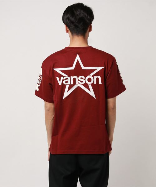 VANSON（ヴァンソン）の「LBK×VANSON ボーンスターTシャツ（Tシャツ