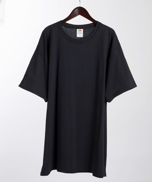 FRUIT OF THE LOOM（フルーツオブザルーム）の「【FRUIT OF THE LOOM/フルーツオブザルーム】 Crew Neck Cut & Sew Cotton Short Sleeve（Tシャツ/カットソー・メンズ・ホワイト/ブラック/パープル/ネイビー/ピンク/グリーン/ヘザーグレー/マルーン・M/L/XL）」の12枚目の写真