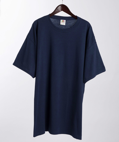 FRUIT OF THE LOOM（フルーツオブザルーム）の「【FRUIT OF THE LOOM/フルーツオブザルーム】 Crew Neck Cut & Sew Cotton Short Sleeve（Tシャツ/カットソー・メンズ・ホワイト/ブラック/パープル/ネイビー/ピンク/グリーン/ヘザーグレー/マルーン・M/L/XL）」の15枚目の写真