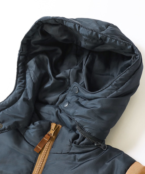 devirock（デビロック）の「ファイバーダウンジャケット（ダウンジャケット/コート・キッズ・ブラック/ネイビー/レッド/キャメル/ブルー系その他/レッド系その他/ブラウン系その他・110cm/100cm/120cm/130cm/140cm/150cm/160cm）」の16枚目の写真