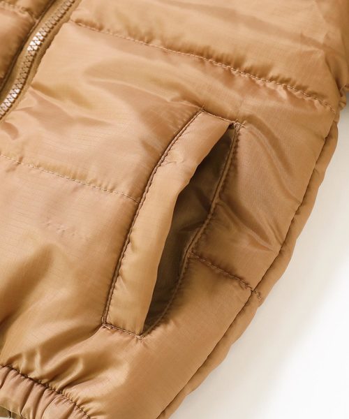 devirock（デビロック）の「ファイバーダウンジャケット（ダウンジャケット/コート・キッズ・ブラック/ネイビー/レッド/キャメル/ブルー系その他/レッド系その他/ブラウン系その他・110cm/100cm/120cm/130cm/140cm/150cm/160cm）」の19枚目の写真