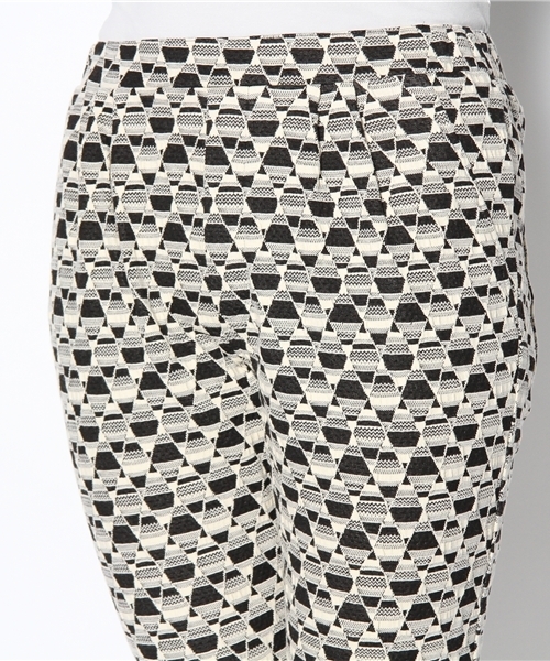 JOURNAL STANDARD（ジャーナルスタンダード）の「☆カットジャガード　タックパンツ #（その他パンツ・レディース・ブラック/ブラックミックス/ブラック系その他・38/36/40）」の6枚目の写真