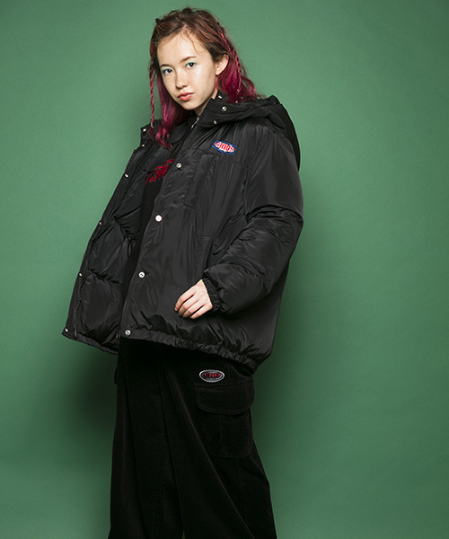 Candy Stripper（キャンディストリッパー）の「THERMO ブルゾン（ブルゾン・レディース・ブラック/カーキ/ピンク・2）」の7枚目の写真