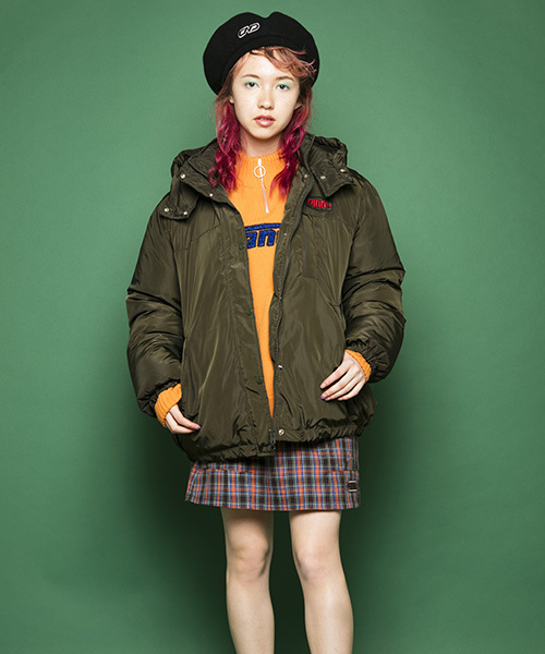 Candy Stripper（キャンディストリッパー）の「THERMO ブルゾン（ブルゾン・レディース・ブラック/カーキ/ピンク・2）」の15枚目の写真