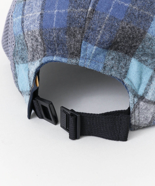 PENDLETON(ペンドルトン)の「PENDLETON PD CHECK FABRIC JET CAP(キャップ・メンズ・ブラック/ブルー/グリーン・FREE)」の8枚目の写真