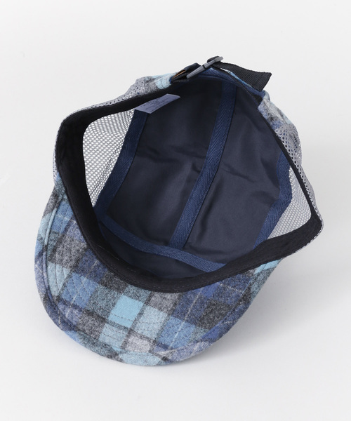 PENDLETON(ペンドルトン)の「PENDLETON PD CHECK FABRIC JET CAP(キャップ・メンズ・ブラック/ブルー/グリーン・FREE)」の9枚目の写真