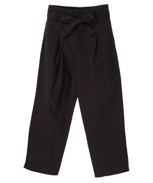 AMERICAN HOLIC（アメリカンホリック）の「ベルト付タックパンツ（その他パンツ・レディース・ブラック/ベージュ/カーキ/キャメル・M/L）」の5枚目の写真