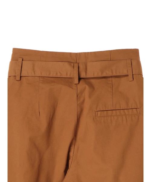 AMERICAN HOLIC（アメリカンホリック）の「ベルト付タックパンツ（その他パンツ・レディース・ブラック/ベージュ/カーキ/キャメル・M/L）」の15枚目の写真
