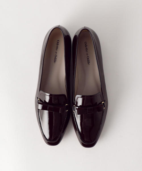 ODETTE E ODILE(オデットエオディール)の「OFD リボンモカ スリッポン20↑(ローファー・レディース・ダークグレー/モカ/ワインレッド/ブラック・22.5cm/23cm/24.5cm/23.5cm/24cm/22cm/25cm)」の14枚目の写真