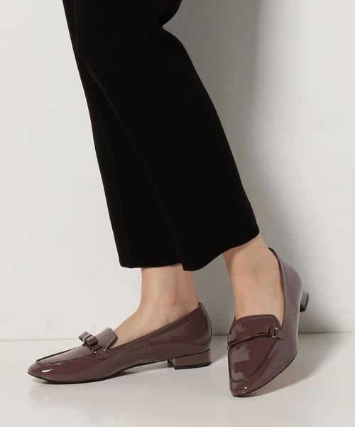 ODETTE E ODILE(オデットエオディール)の「OFD リボンモカ スリッポン20↑(ローファー・レディース・ダークグレー/モカ/ワインレッド/ブラック・22.5cm/23cm/24.5cm/23.5cm/24cm/22cm/25cm)」の15枚目の写真